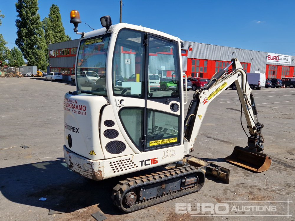 2010 Terex TC16 - Mini excavator: picture 5 2010 Terex TC16 - Mini excavator: picture 5