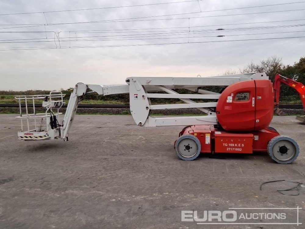 2011 Manitou 170AETJ Articulated Boom Lift, 16.9m Working Height, 200kg Platform Capacity, Non Marking Tyres - Aerial platform: picture 2 2011 Manitou 170AETJ Articulated Boom Lift, 16.9m Working Height, 200kg Platform Capacity, Non Marking Tyres - Aerial platform: picture 2