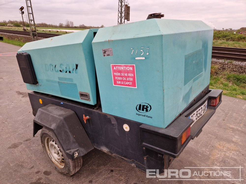 2012 Doosan 751 175CFM - Air compressor: picture 2 2012 Doosan 751 175CFM - Air compressor: picture 2