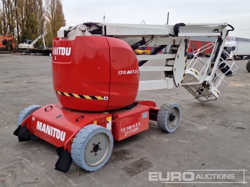 2012 Manitou 170AETJ Articulated Boom Lift, 16.9m Working Height, 200kg Platform Capacity, Non Marking Tyres - Aerial platform: picture 5 2012 Manitou 170AETJ Articulated Boom Lift, 16.9m Working Height, 200kg Platform Capacity, Non Marking Tyres - Aerial platform: picture 5
