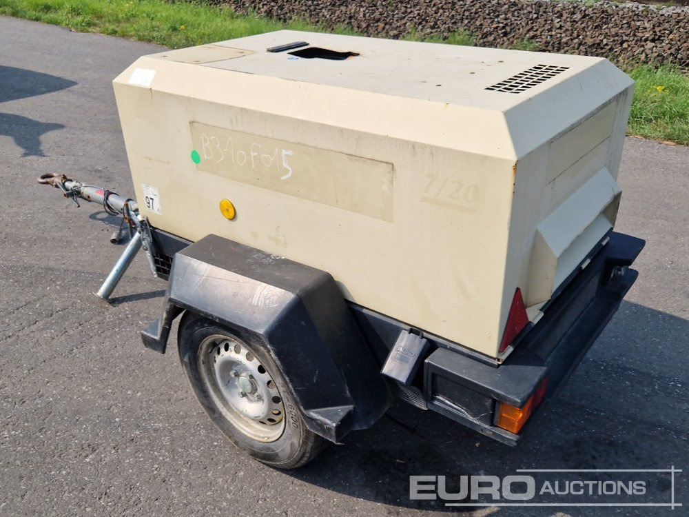 2013 Doosan 7/20 65CFM - Air compressor: picture 2 2013 Doosan 7/20 65CFM - Air compressor: picture 2