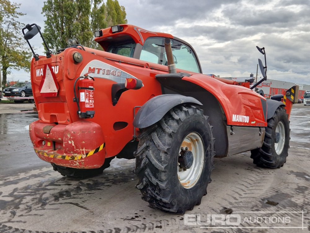 2013 Manitou MT1840 A - Telescopic handler: picture 5 2013 Manitou MT1840 A - Telescopic handler: picture 5