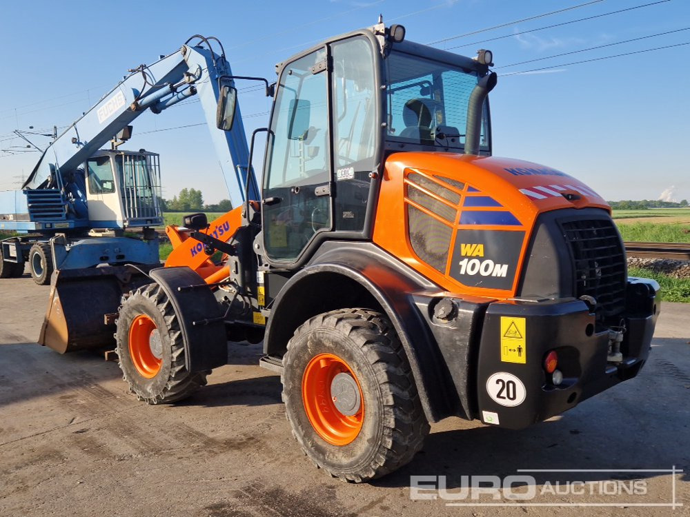 2015 Komatsu WA100M-7 - Wheel loader: picture 3 2015 Komatsu WA100M-7 - Wheel loader: picture 3