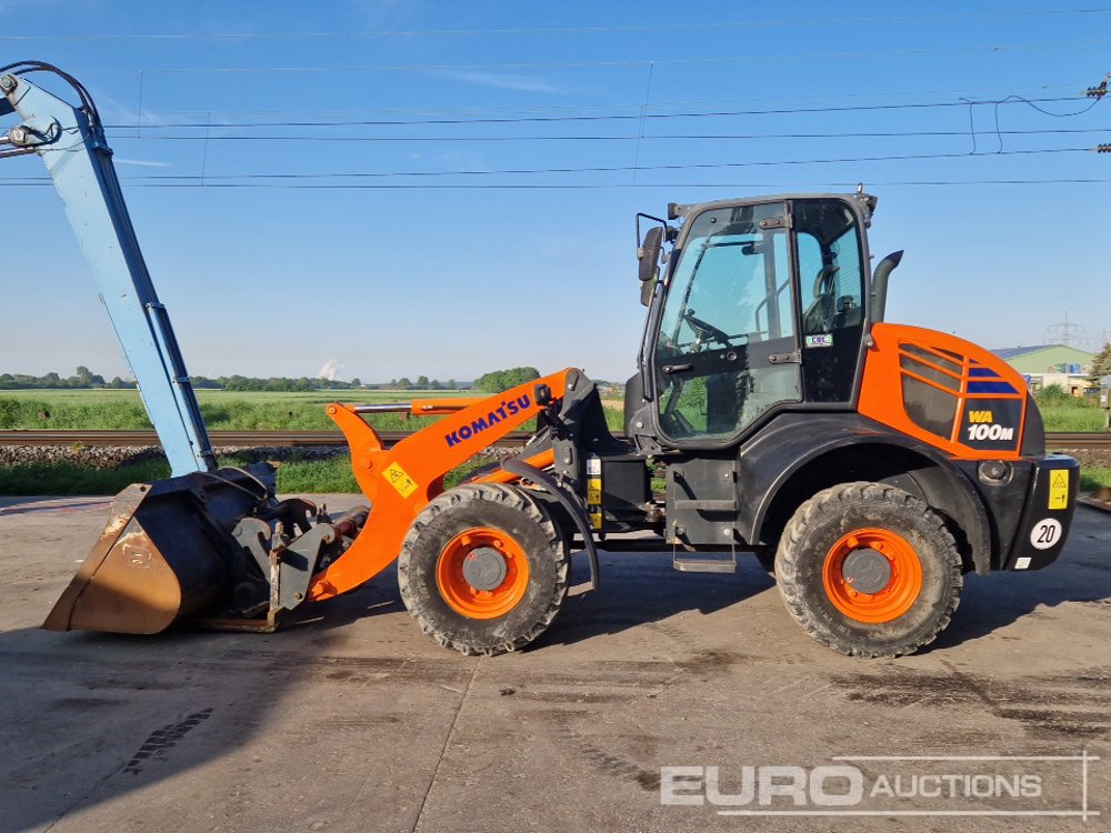 2015 Komatsu WA100M-7 - Wheel loader: picture 2 2015 Komatsu WA100M-7 - Wheel loader: picture 2