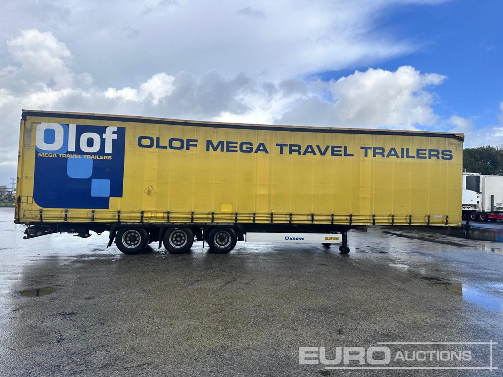 Curtainsider semi-trailer 2015 Krone Mega Liner, Curtainsider, 3 Axle (Dutch Reg. Docs): picture 6 Curtainsider semi-trailer 2015 Krone Mega Liner, Curtainsider, 3 Axle (Dutch Reg. Docs): picture 6