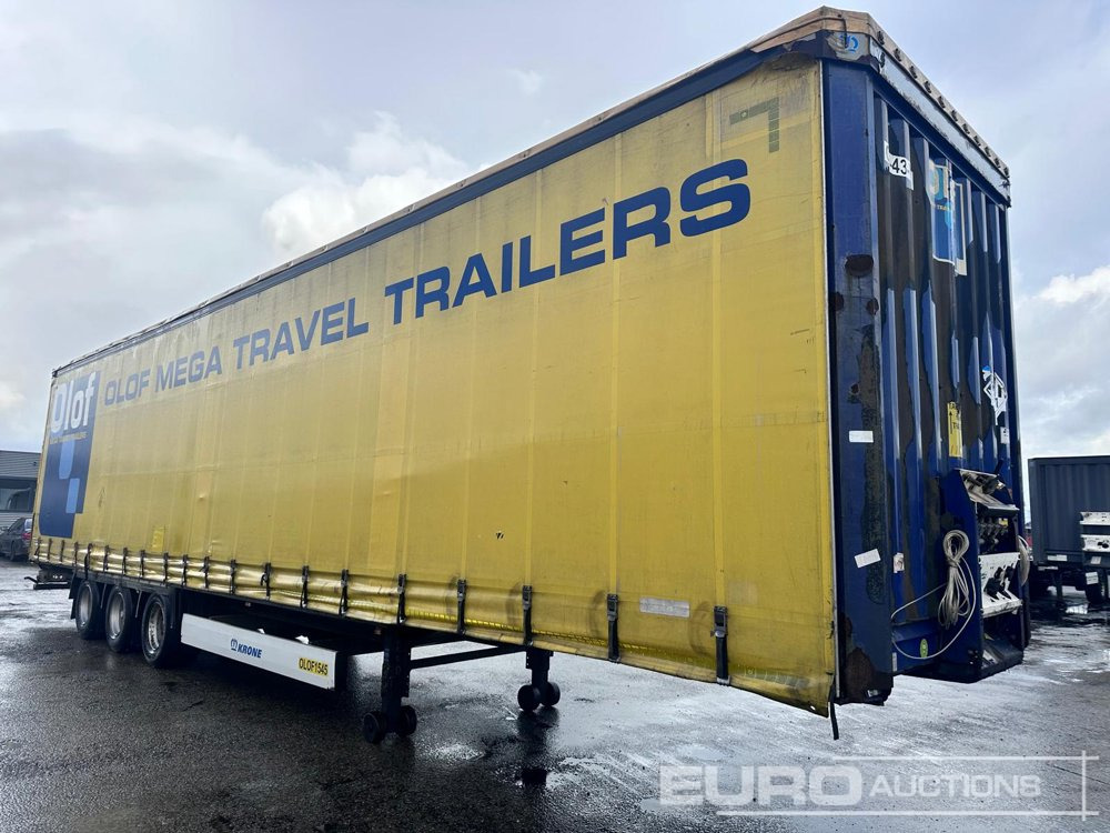 Curtainsider semi-trailer 2015 Krone Mega Liner, Curtainsider, 3 Axle (Dutch Reg. Docs): picture 7 Curtainsider semi-trailer 2015 Krone Mega Liner, Curtainsider, 3 Axle (Dutch Reg. Docs): picture 7