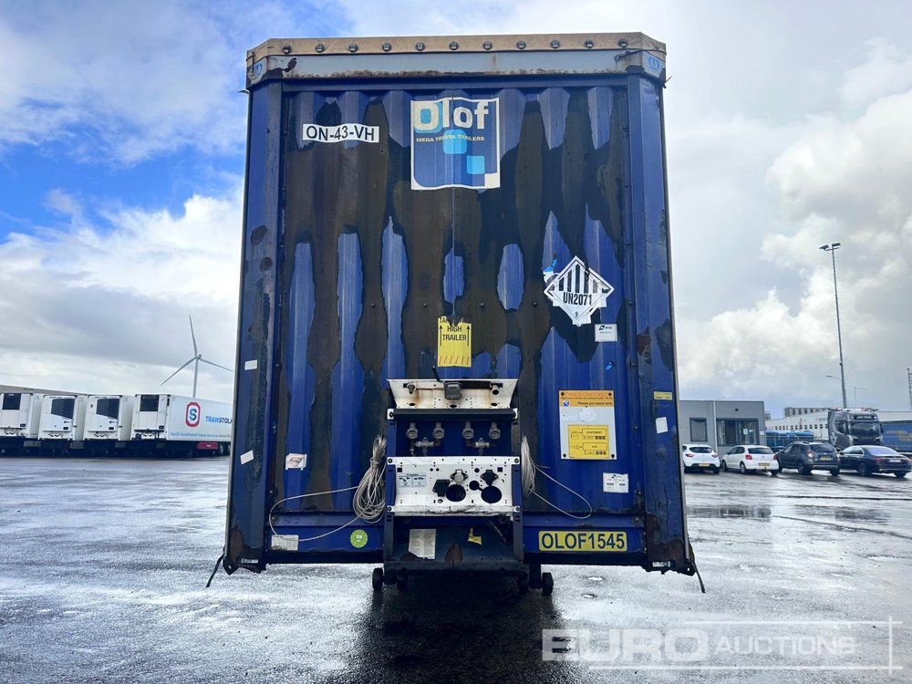 Curtainsider semi-trailer 2015 Krone Mega Liner, Curtainsider, 3 Axle (Dutch Reg. Docs): picture 9 Curtainsider semi-trailer 2015 Krone Mega Liner, Curtainsider, 3 Axle (Dutch Reg. Docs): picture 9