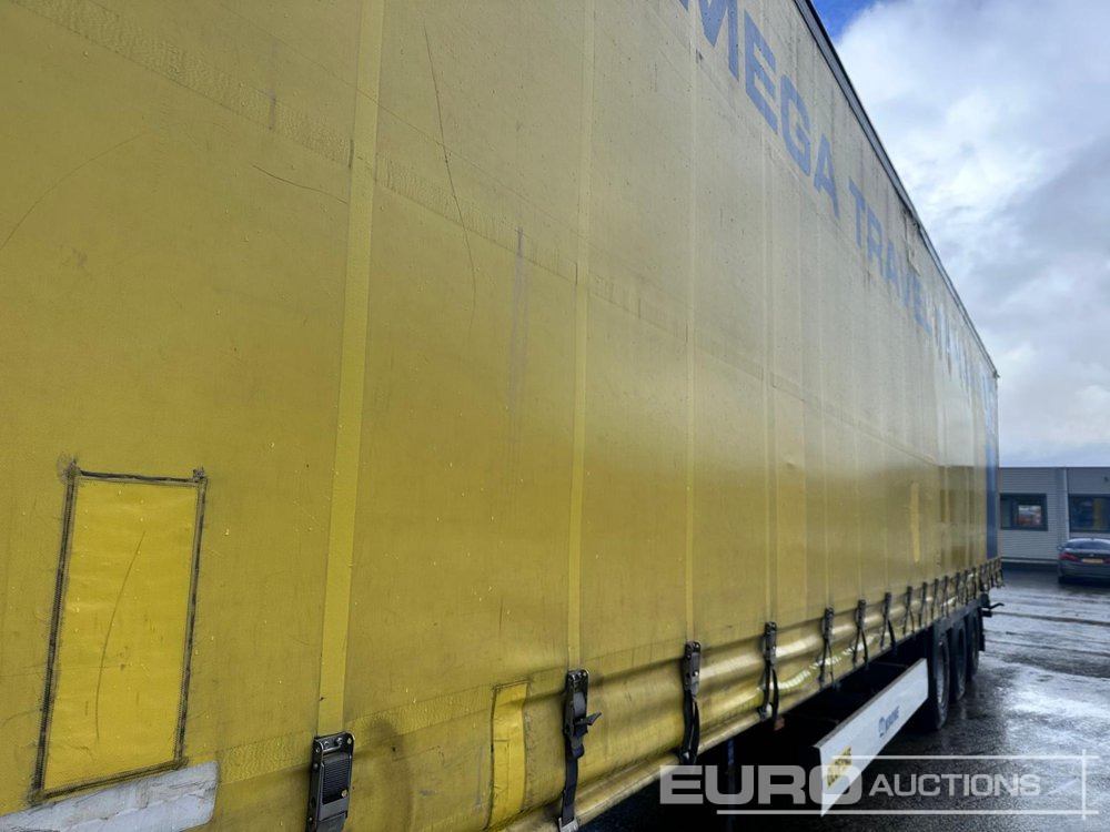 Curtainsider semi-trailer 2015 Krone Mega Liner, Curtainsider, 3 Axle (Dutch Reg. Docs): picture 12 Curtainsider semi-trailer 2015 Krone Mega Liner, Curtainsider, 3 Axle (Dutch Reg. Docs): picture 12