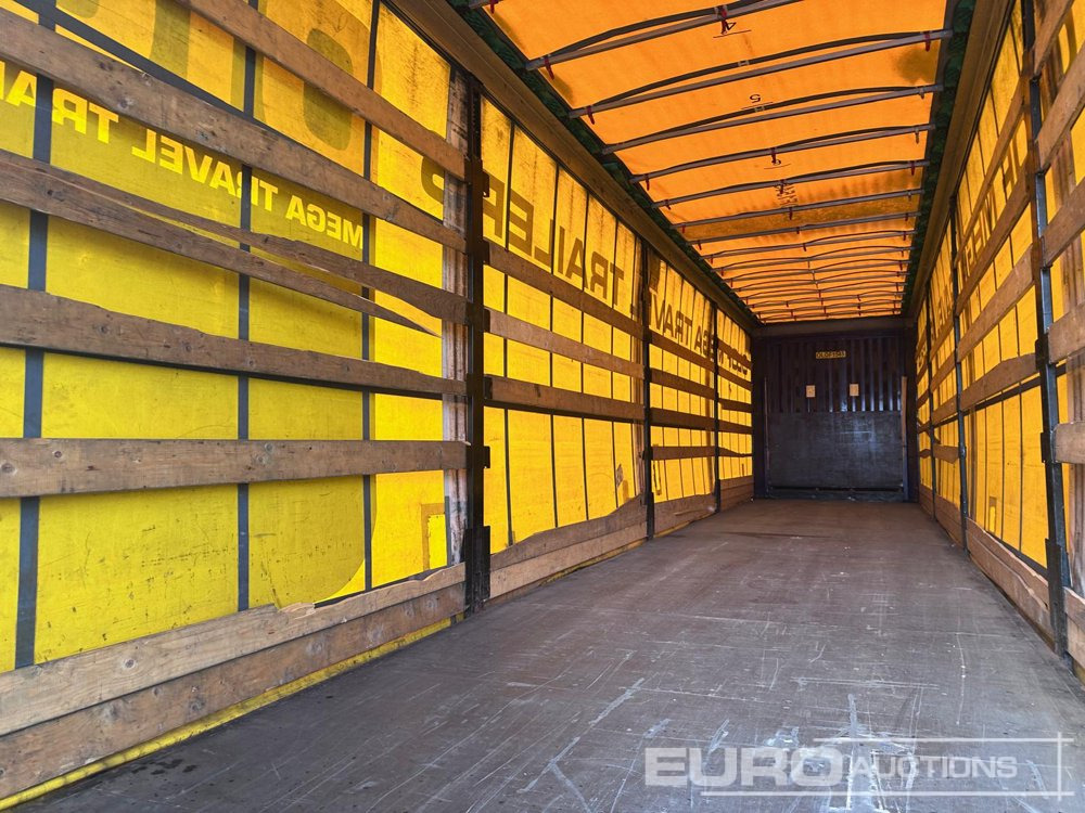 Curtainsider semi-trailer 2015 Krone Mega Liner, Curtainsider, 3 Axle (Dutch Reg. Docs): picture 23 Curtainsider semi-trailer 2015 Krone Mega Liner, Curtainsider, 3 Axle (Dutch Reg. Docs): picture 23