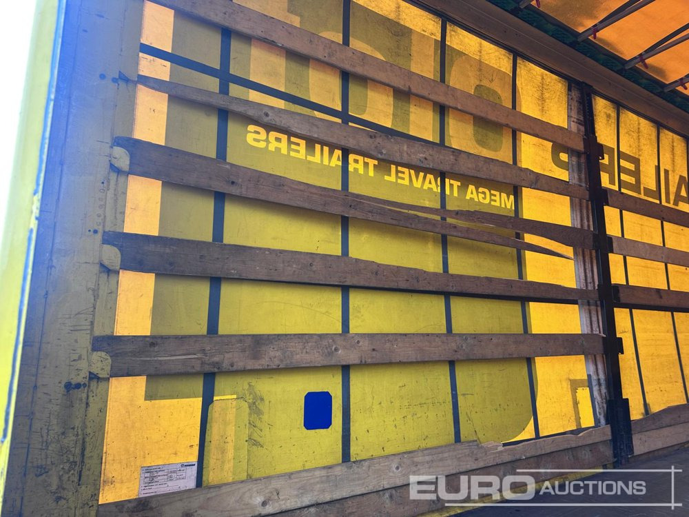 Curtainsider semi-trailer 2015 Krone Mega Liner, Curtainsider, 3 Axle (Dutch Reg. Docs): picture 22 Curtainsider semi-trailer 2015 Krone Mega Liner, Curtainsider, 3 Axle (Dutch Reg. Docs): picture 22
