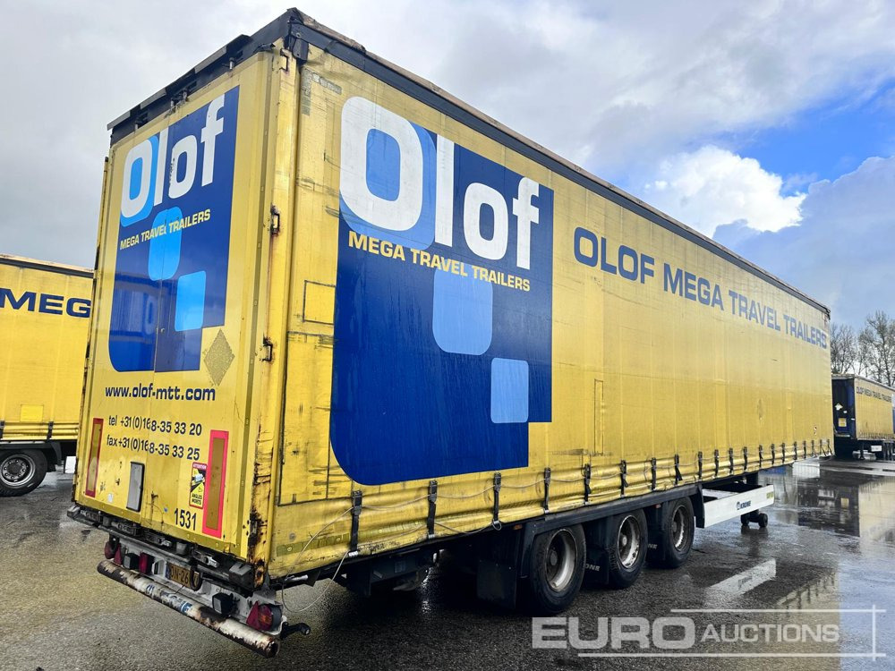 2015 Krone SD Mega Liner, Curtainsider, 3 Axle (Dutch Reg. Docs)(Selling Offsite from Krone Used Yard Moerdijk, Netherlands) - Curtainsider semi-trailer: picture 4 2015 Krone SD Mega Liner, Curtainsider, 3 Axle (Dutch Reg. Docs)(Selling Offsite from Krone Used Yard Moerdijk, Netherlands) - Curtainsider semi-trailer: picture 4