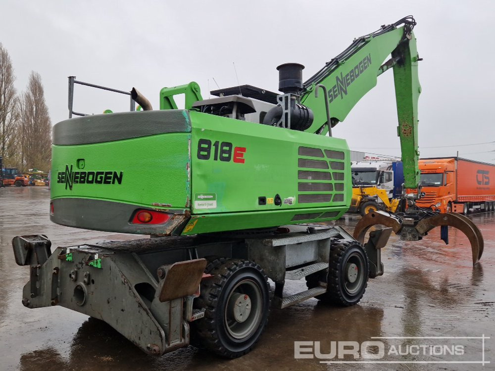 2015 Sennebogen 818E - Wheel excavator: picture 5 2015 Sennebogen 818E - Wheel excavator: picture 5