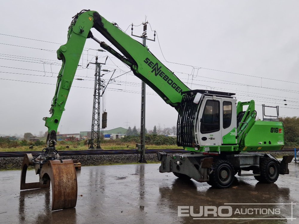 2015 Sennebogen 818E - Wheel excavator: picture 1 2015 Sennebogen 818E - Wheel excavator: picture 1