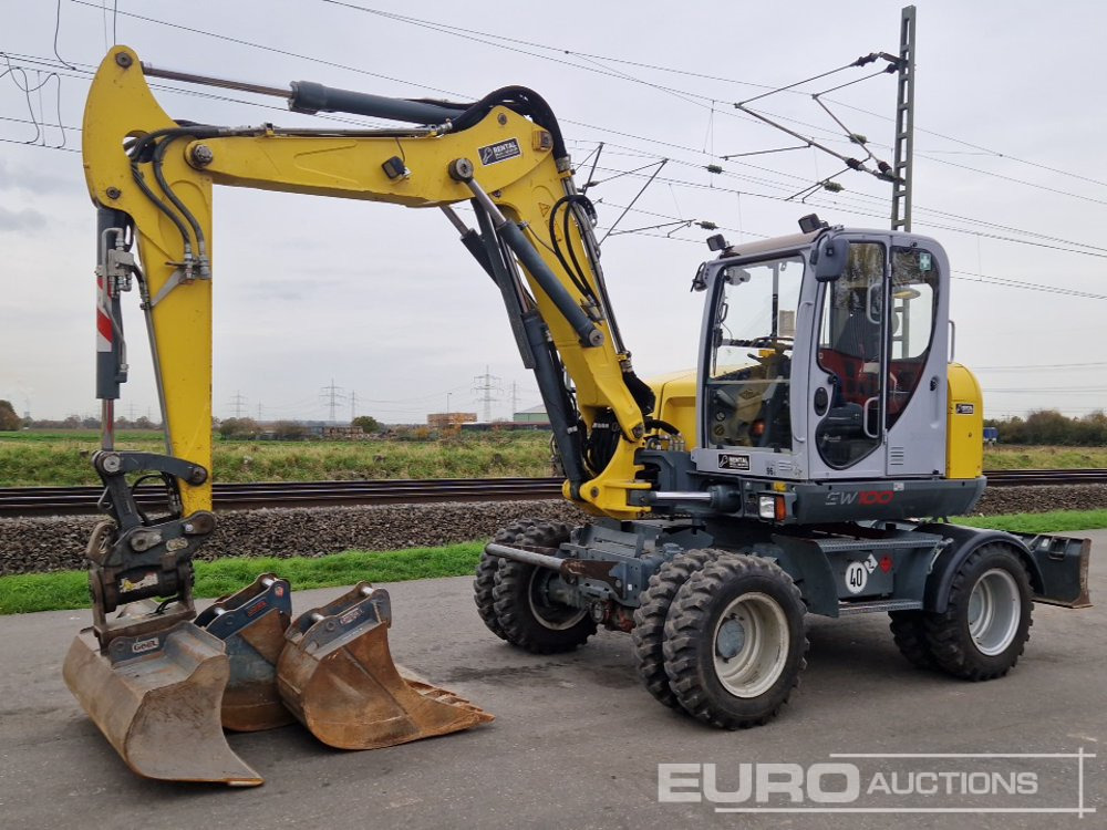 2016 Wacker Neuson EW100 - Wheel excavator: picture 1 2016 Wacker Neuson EW100 - Wheel excavator: picture 1