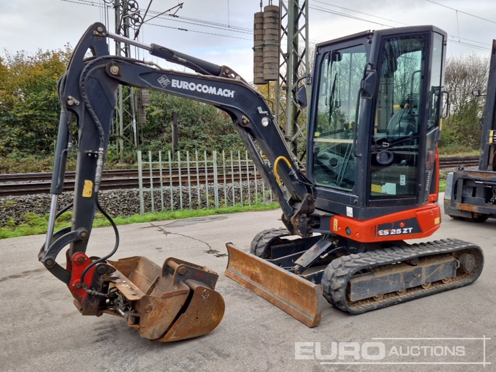 2017 Eurocomach ES25ZT - Mini excavator: picture 1 2017 Eurocomach ES25ZT - Mini excavator: picture 1
