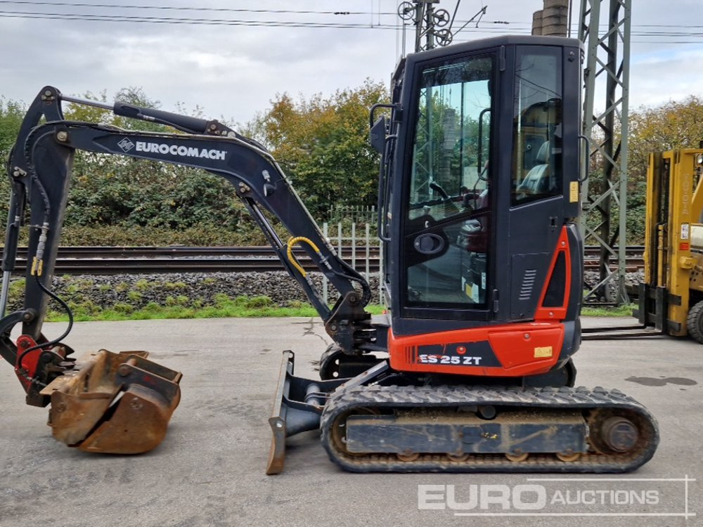 2017 Eurocomach ES25ZT - Mini excavator: picture 2 2017 Eurocomach ES25ZT - Mini excavator: picture 2