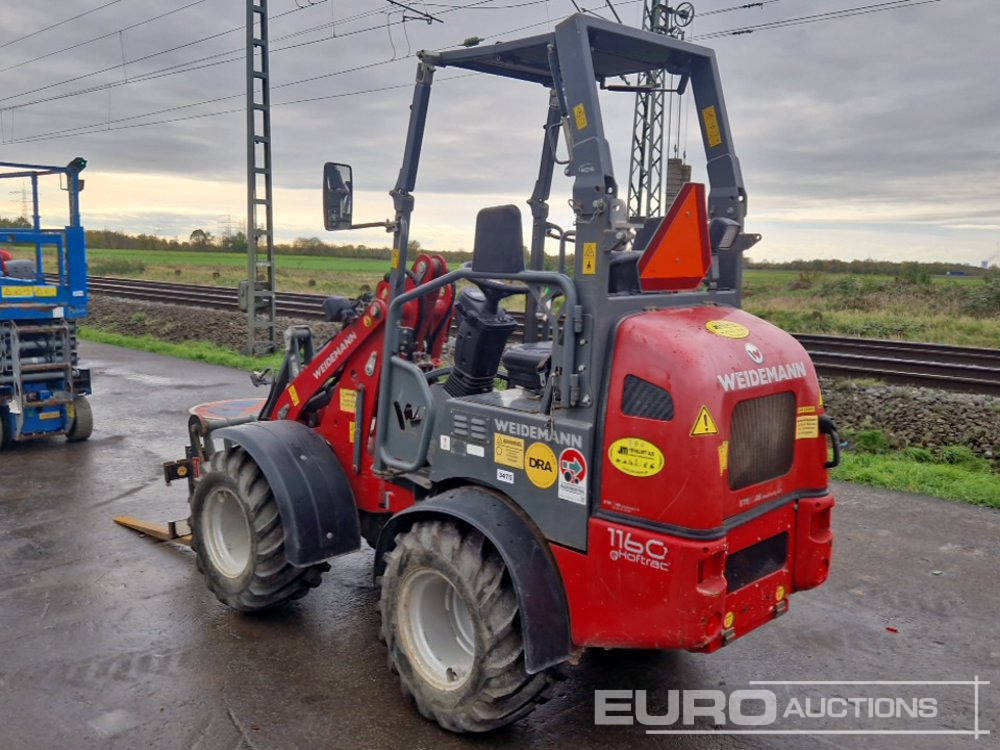 2017 Weidemann 1160 - Wheel loader: picture 3 2017 Weidemann 1160 - Wheel loader: picture 3