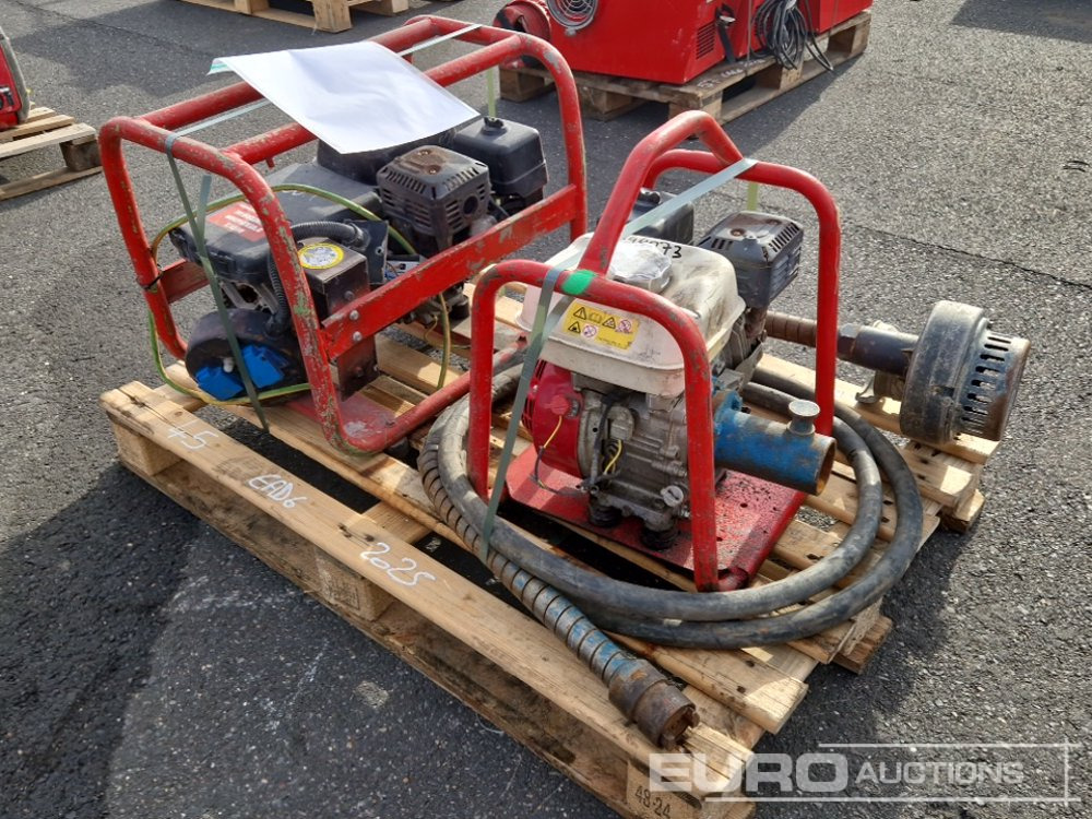 Generator + Petrol Drive Unit / Waterpump - Generator set: picture 1 Generator + Petrol Drive Unit / Waterpump - Generator set: picture 1