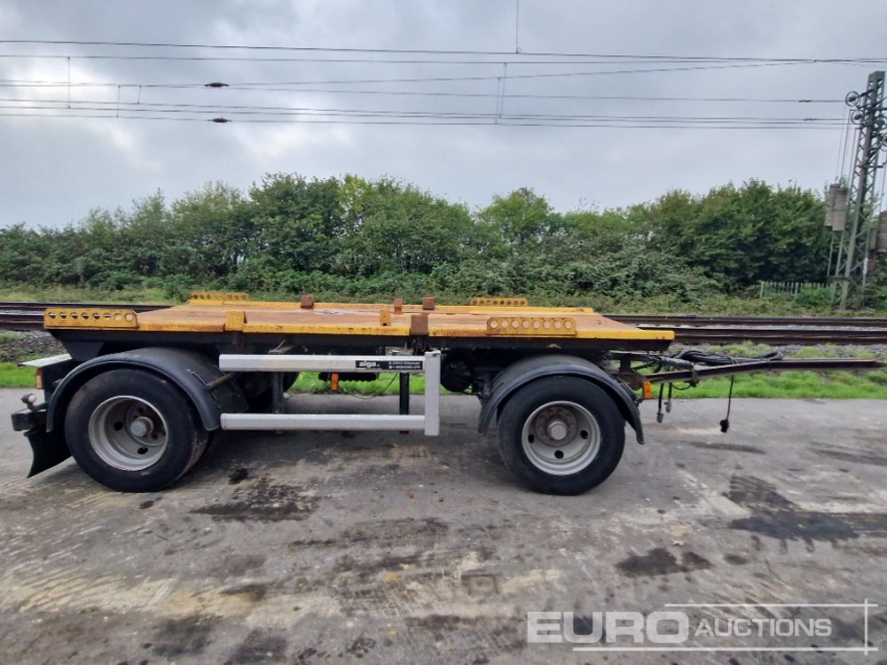 Hüfferman Twin Axle Tandem Flatbed Trailer - Dropside/ Flatbed trailer: picture 5 Hüfferman Twin Axle Tandem Flatbed Trailer - Dropside/ Flatbed trailer: picture 5