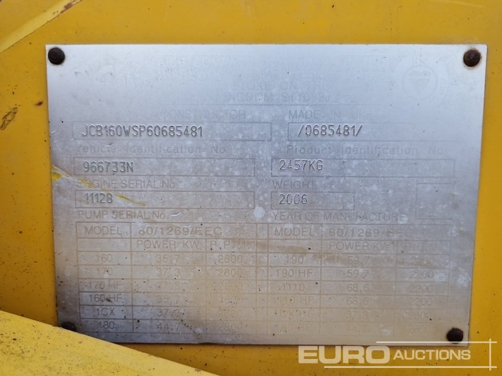 JCB 160 Robot - Skid steer loader: picture 2 JCB 160 Robot - Skid steer loader: picture 2
