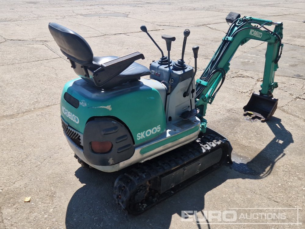 Kobelco SK005 - Mini excavator: picture 5 Kobelco SK005 - Mini excavator: picture 5