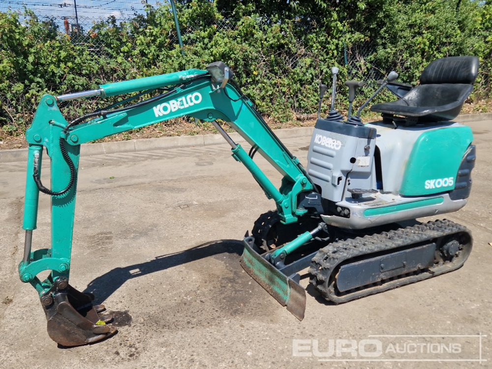 Kobelco SK005 - Mini excavator: picture 1 Kobelco SK005 - Mini excavator: picture 1