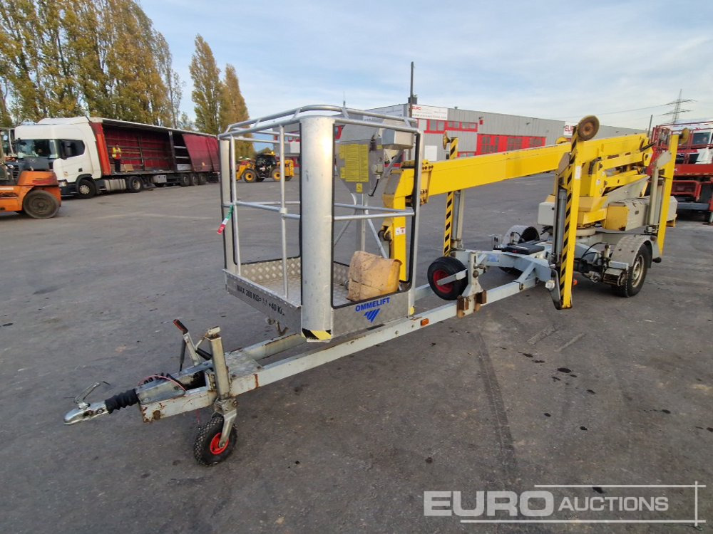 Omme 1550ZX81 Single Axle Articulated Boom Lift, 15.35m Working Height, 200kg Platform Capacity (Danish Reg. Docs. Available) - Articulated boom: picture 1 Omme 1550ZX81 Single Axle Articulated Boom Lift, 15.35m Working Height, 200kg Platform Capacity (Danish Reg. Docs. Available) - Articulated boom: picture 1