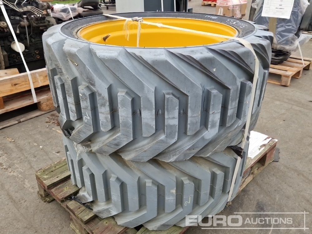 Outrigger 36x15 Non Marking Manlift Tyres on Rims to suit Manitou 160/180ATJ (2 of) - Tire: picture 3 Outrigger 36x15 Non Marking Manlift Tyres on Rims to suit Manitou 160/180ATJ (2 of) - Tire: picture 3