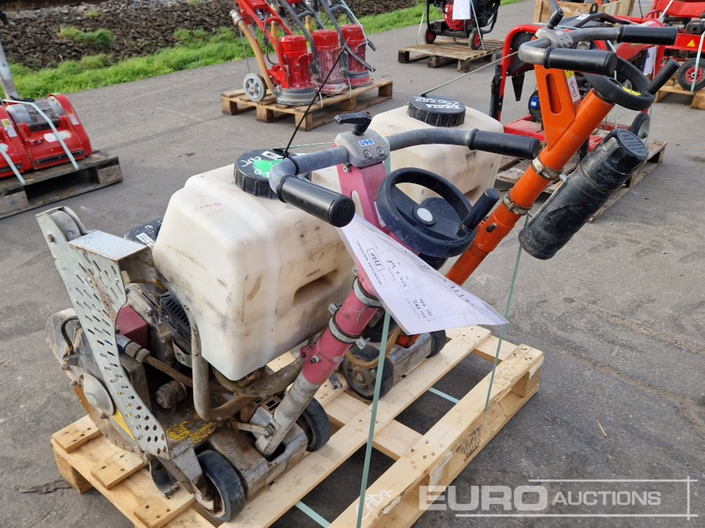 Pallet of Walk Behind Asphalt Saws - Asphalt machine: picture 1 Pallet of Walk Behind Asphalt Saws - Asphalt machine: picture 1