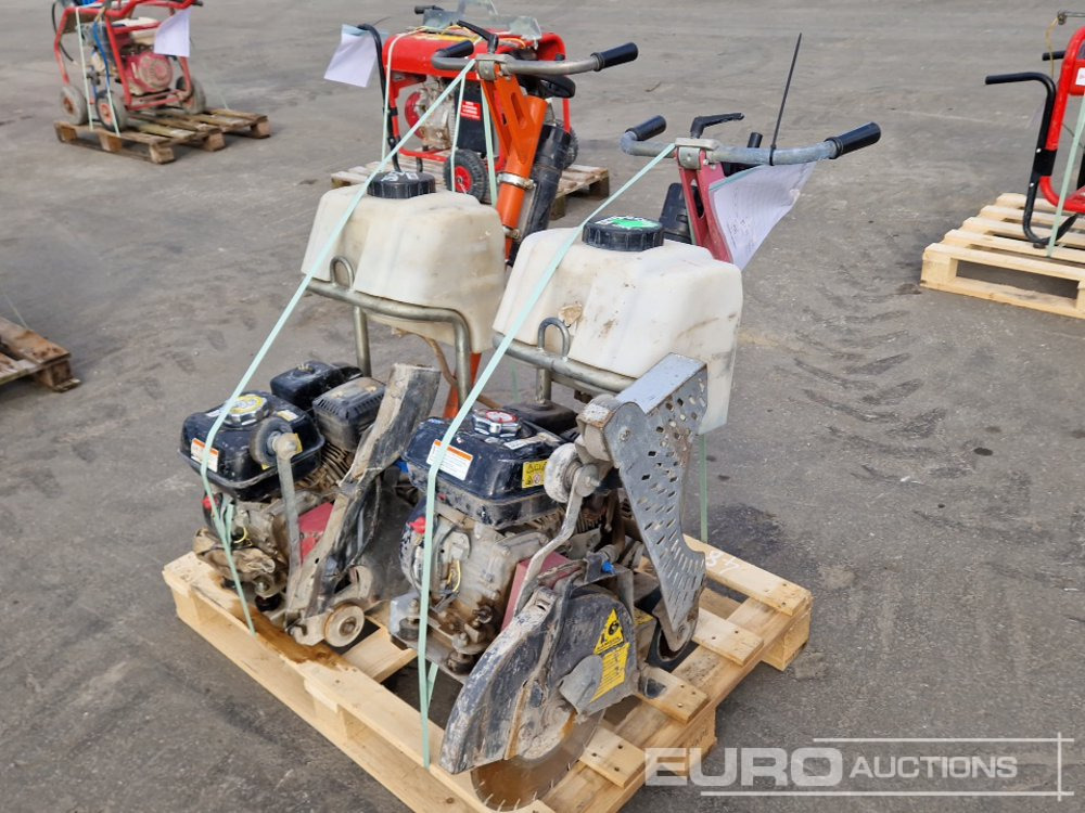 Pallet of Walk Behind Asphalt Saws - Asphalt machine: picture 3 Pallet of Walk Behind Asphalt Saws - Asphalt machine: picture 3