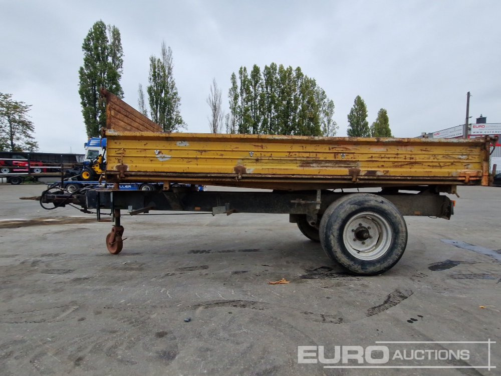 REDK-65 Single Axle Trailer - Dropside/ Flatbed trailer: picture 2 REDK-65 Single Axle Trailer - Dropside/ Flatbed trailer: picture 2