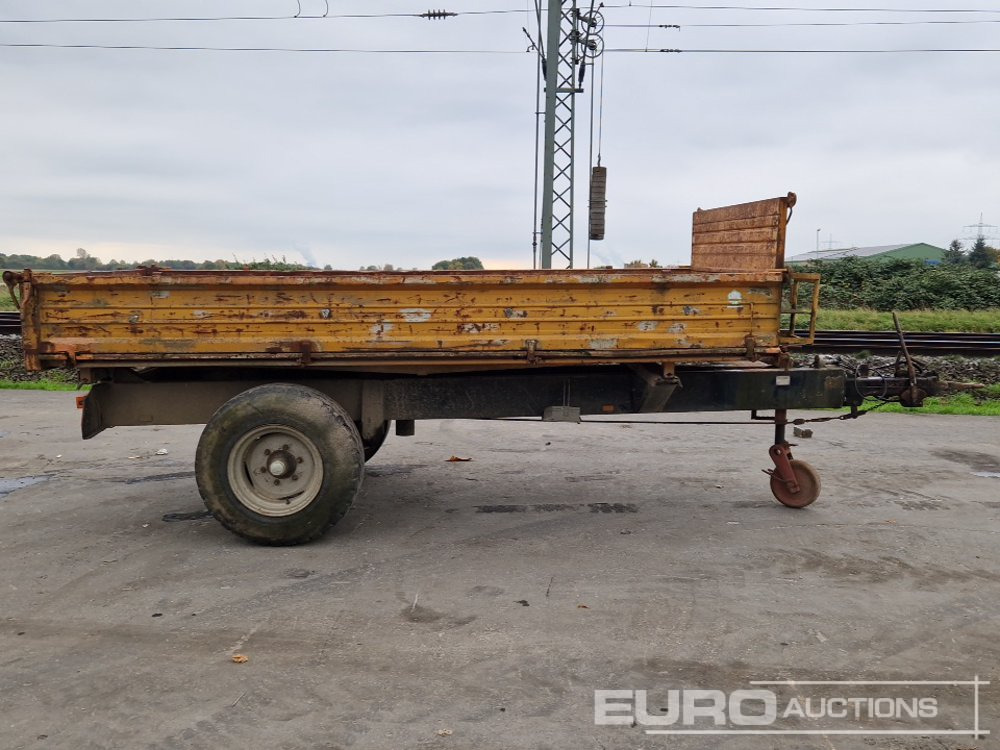 REDK-65 Single Axle Trailer - Dropside/ Flatbed trailer: picture 5 REDK-65 Single Axle Trailer - Dropside/ Flatbed trailer: picture 5