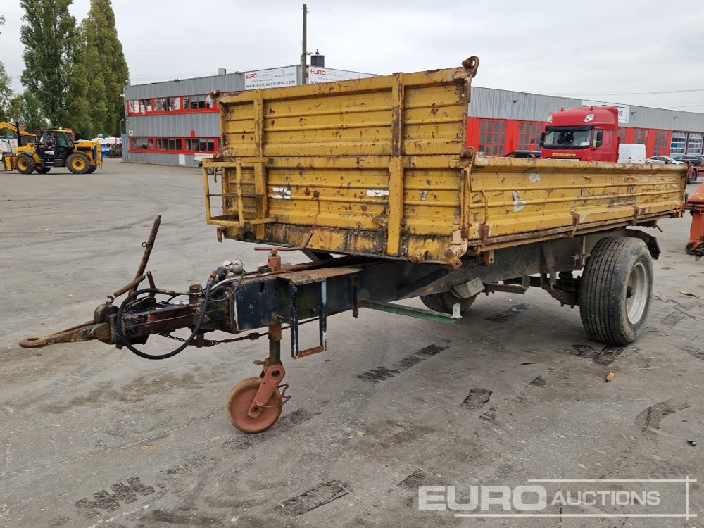 REDK-65 Single Axle Trailer - Dropside/ Flatbed trailer: picture 1 REDK-65 Single Axle Trailer - Dropside/ Flatbed trailer: picture 1