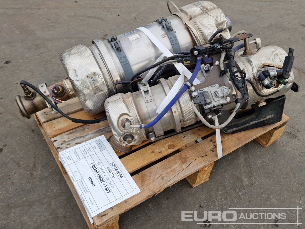 Exhaust + Silencer to suit Manitou MLT - Spare parts: picture 1 Exhaust + Silencer to suit Manitou MLT - Spare parts: picture 1