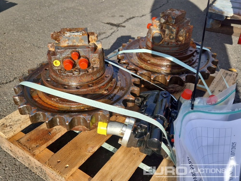 Final Drive (2 of) + Hydraulic Pump to suit Volvo ECR25D - Spare parts for Excavator: picture 4 Final Drive (2 of) + Hydraulic Pump to suit Volvo ECR25D - Spare parts for Excavator: picture 4