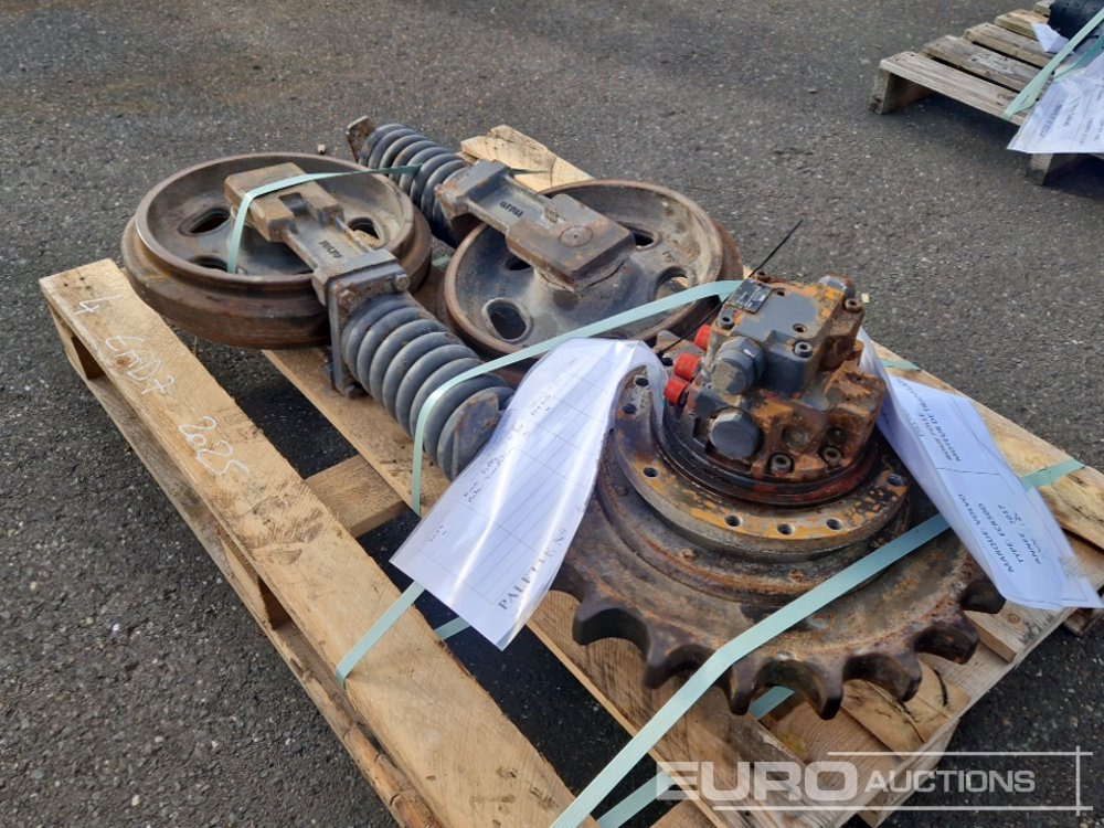 Idler (2 of) + Final Drive to suit Volvo ECR50D - Spare parts for Excavator: picture 3 Idler (2 of) + Final Drive to suit Volvo ECR50D - Spare parts for Excavator: picture 3