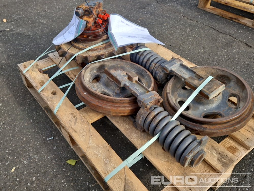 Idler (2 of) + Final Drive to suit Volvo ECR50D - Spare parts for Excavator: picture 5 Idler (2 of) + Final Drive to suit Volvo ECR50D - Spare parts for Excavator: picture 5
