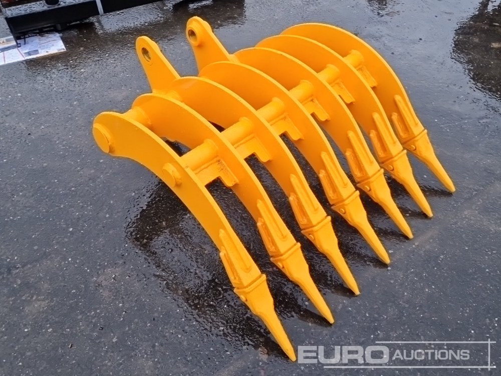 Unused 2025 GIYI 32" Rake to suit CAT 305 - Bucket: picture 4 Unused 2025 GIYI 32" Rake to suit CAT 305 - Bucket: picture 4