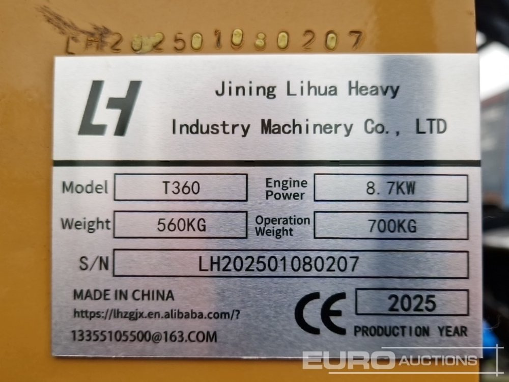 Unused 2025 LIHUA T360 - Skid steer loader: picture 3 Unused 2025 LIHUA T360 - Skid steer loader: picture 3