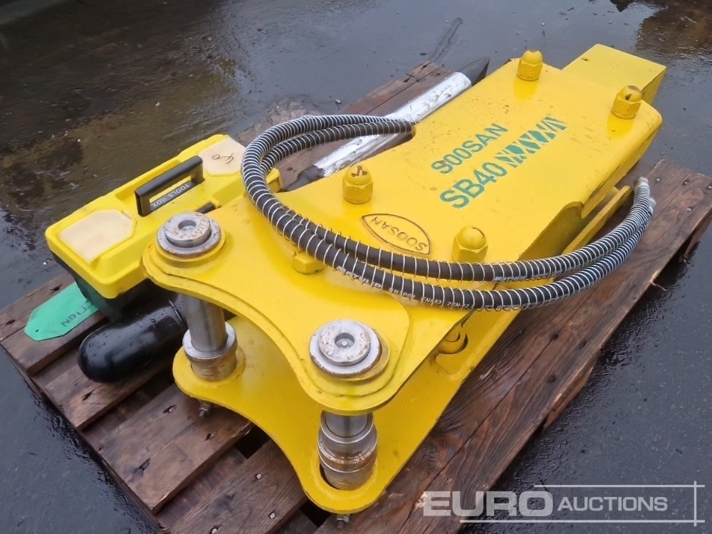 Unused 2025 Soosan SB40 - Hydraulic hammer: picture 4 Unused 2025 Soosan SB40 - Hydraulic hammer: picture 4