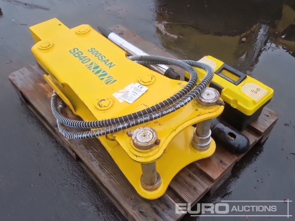 Unused 2025 Soosan SB40 - Hydraulic hammer: picture 3 Unused 2025 Soosan SB40 - Hydraulic hammer: picture 3