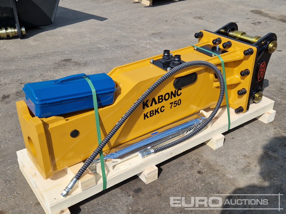 Unused KBKC 750 - Hydraulic hammer: picture 1 Unused KBKC 750 - Hydraulic hammer: picture 1