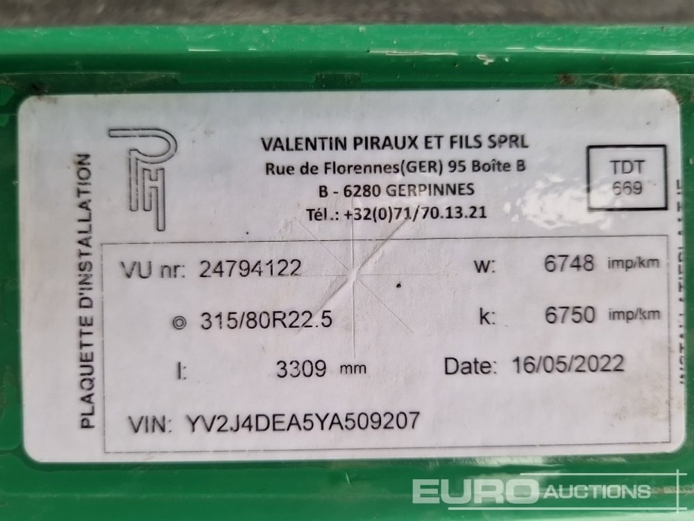 Concrete mixer truck Volvo 290: picture 49