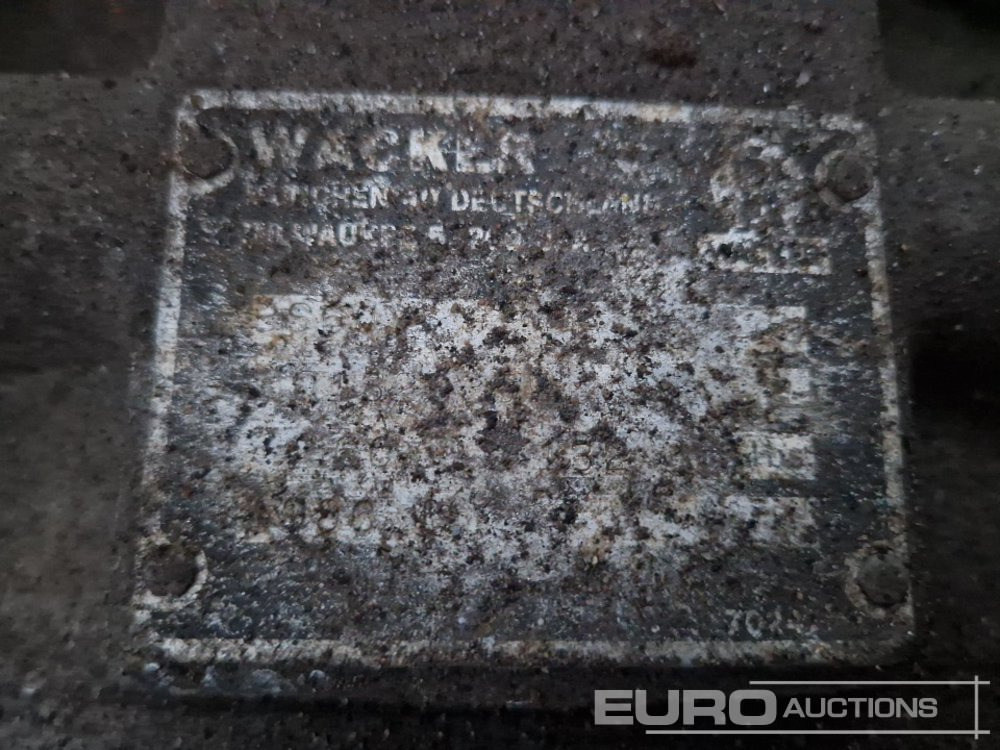 Asphalt machine Wacker Compaction Rammer: picture 8