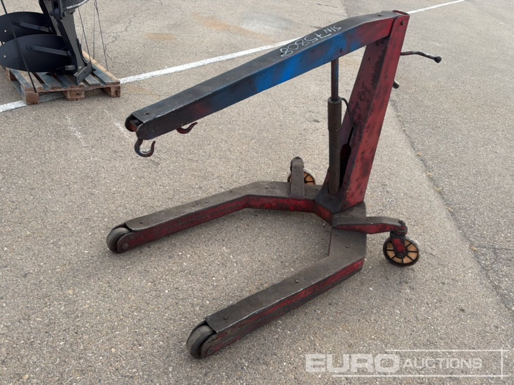 1 Ton Hydraulic Engine Crane / Grúa Hidraúlica para Motor - Construction equipment: picture 4 1 Ton Hydraulic Engine Crane / Grúa Hidraúlica para Motor - Construction equipment: picture 4