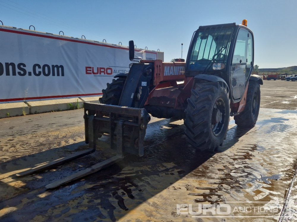 2012 Manitou MT732 - Telescopic handler: picture 1 2012 Manitou MT732 - Telescopic handler: picture 1
