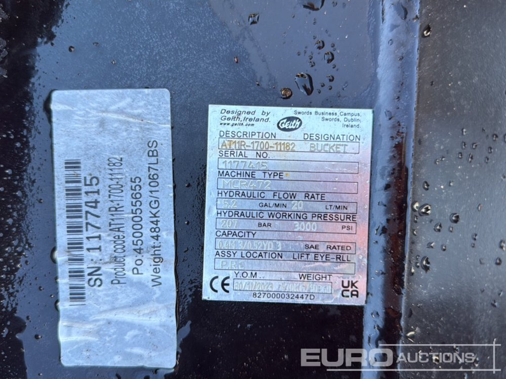2023 Geith AT11R-1700-11182 - Bucket: picture 5 2023 Geith AT11R-1700-11182 - Bucket: picture 5