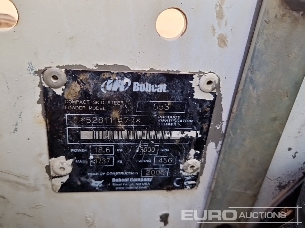 Skid steer loader Bobcat 553: picture 27