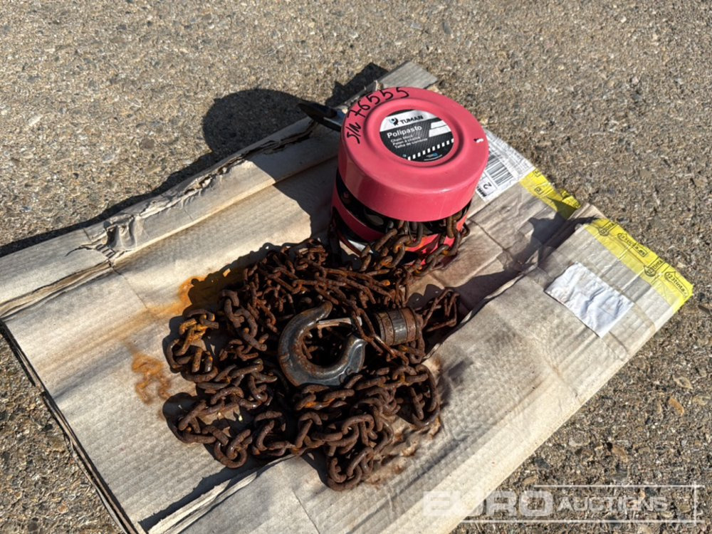 Tuman 1 Ton Chain Block - Construction equipment: picture 1 Tuman 1 Ton Chain Block - Construction equipment: picture 1