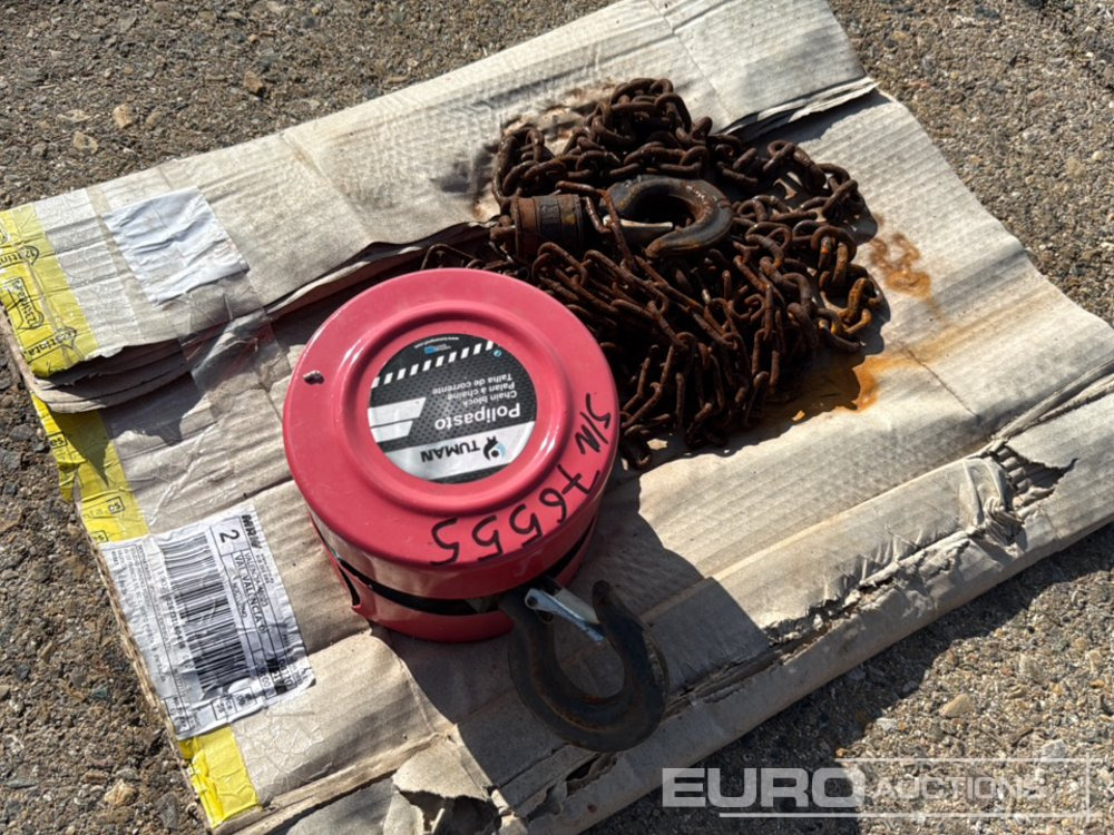 Tuman 1 Ton Chain Block - Construction equipment: picture 3 Tuman 1 Ton Chain Block - Construction equipment: picture 3